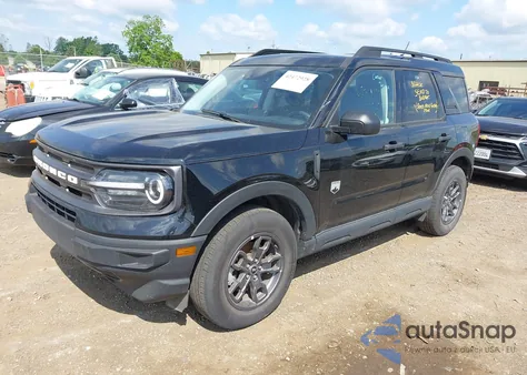 2024 Ford Bronco Sport Big Bend from USA, damaged, VIN 3FMCR9B63RRE60321